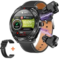 Cisiyoo Smartwatch mit Bluetooth Kopfhörer 2 in 1, 1,52"
