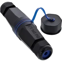 InLine InLine® Kabelverbinder Leergehäuse RJ45 Keystone, IP68, mit Deckel 69992V