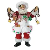 Kurt S. Adler Dekofigur C7400 - Weihnachtsmann "Koch Santa", -30cm/12"- (1 St)