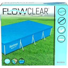 BESTWAY Poolabdeckung blau 400 x 211 cm