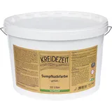 Kreidezeit Sumpfkalkfarbe gefüllt – Wandfarbe Diffusionsoffen, mit feinem Streichputzcharakter, 10 Liter