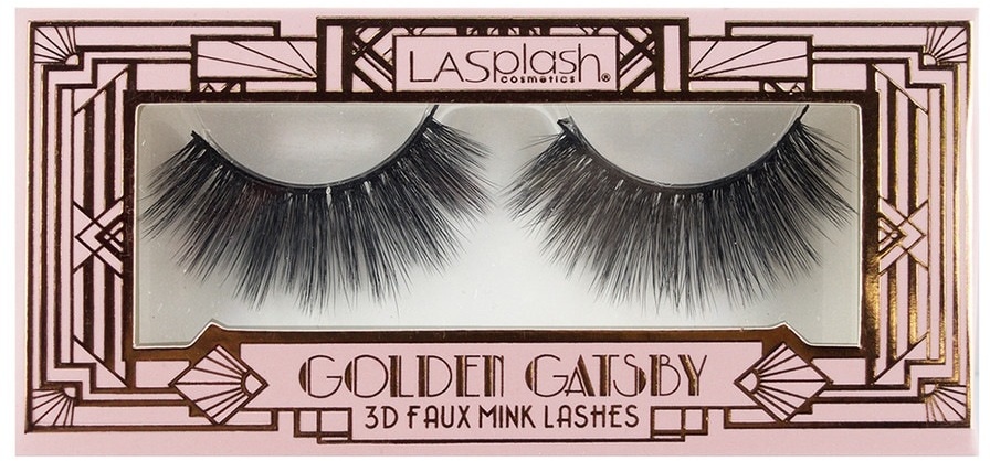 LaSplash Golden Gatsby Lashes Flapper Girl Künstliche Wimpern