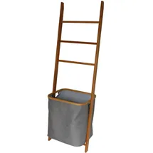 Hti-Living Handtuchleiter Ausführung Bambus Blau/Braun