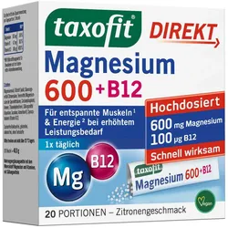 Taxofit Magnesium 600+b12 Direkt Granulat