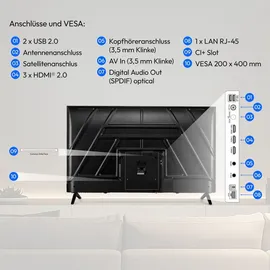 Medion MD 865201 65" 3840 x 2160 Pixel LED 4K Fernseher