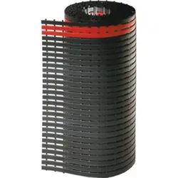 Kappes Bodenmatte ErgoPlusB800 mm x 5 m schwarz mit rotem Sicherheitsstreifen