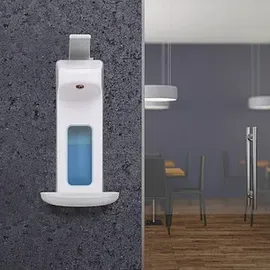 Relaxdays Desinfektionsspender 10029930_0 weiß Kunststoff 1,0 l, 1 St.