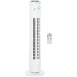 HOMCOM Turmventilator ABS-Kunststoff