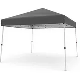GarveeMore Faltpavillon 3x3 Wasserdicht Stabil,pavillon UV Schutz 50+,3-Fach Höhenverstellbar, Gartenpavillon mit Tragetasche,für für Gärten,Terrassen,Partys,Strände grau