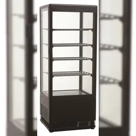 CombiSteel Kühlvitrine 98L Schwarz