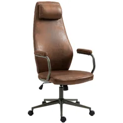 CLP Bürostuhl Pocatello Industrial Loft Antik Stil cognac