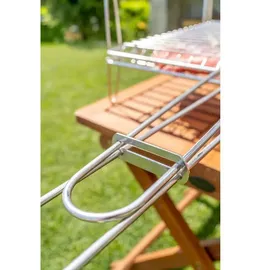 Sauvic Fischgrill 35 x 40 cm verzinkt grau