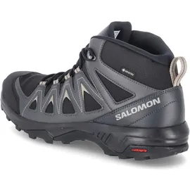 Salomon X Braze Mid GTX Herren Black/Phantom/Vintage Khaki 40