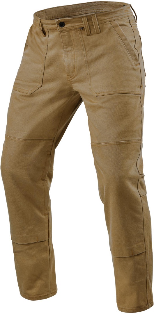 Revit Davis TF Motorrad Textilhose, beige, Größe 34 für Männer