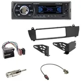 Caliber DAB+ BT USB Radio + Adapter + Blende für BMW X3 (E83) 2004 - 08/2010