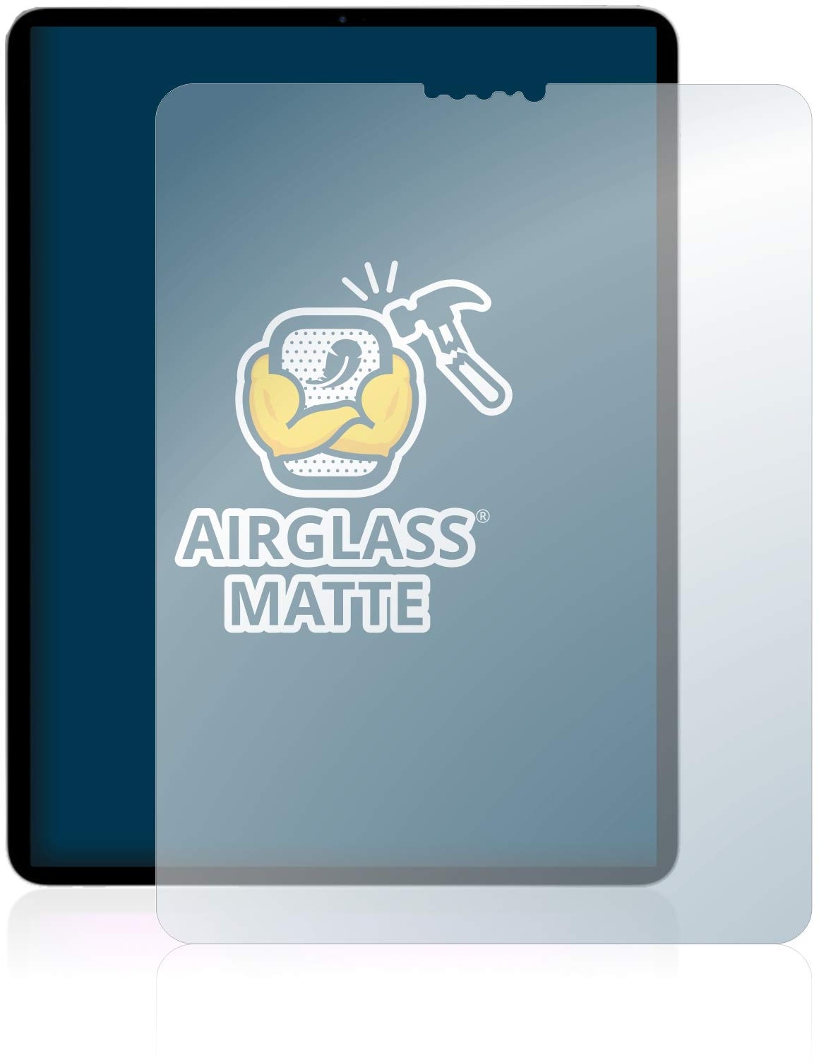 BROTECT Entspiegelungs-Panzerglasfolie für Apple iPad Pro 11" WiFi Cellular 2020 (2. Gen.) Schutzglas Schutz-Folie Matt [Extrem Kratzfest 9H,