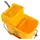 Homcom Reinigungswagen 20 Liter Gelb