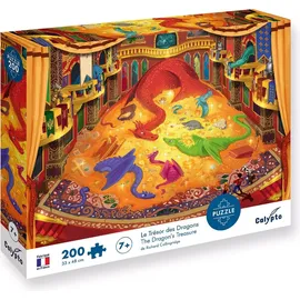 Sentosphère Calypto Drachenschatz 200 Teile Puzzle