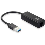 LevelOne USB-0401 Gigabit USB Netzwerkadapter USB3.0-> RJ45 10/100/1000 0.15m