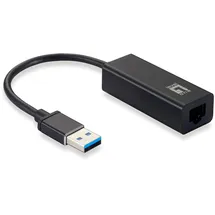 LevelOne USB-0401 Gigabit USB Netzwerkadapter USB3.0-> RJ45 10/100/1000 0.15m