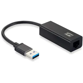 LevelOne USB-0401 Gigabit USB Netzwerkadapter USB3.0-> RJ45 10/100/1000 0.15m