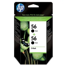 HP 56 schwarz 2er-Pack C9502AE