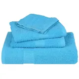 vidaXL Handtuchset 2-tlg. türkis