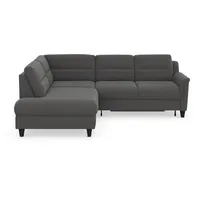 sit&more Ecksofa »Farö L-Form« inklusive Federkern, wahlweise mit Bettfunktion und Bettkasten