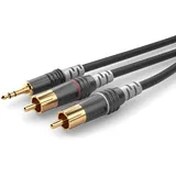 SOMMER CABLE HBA-3SC2-0150 Y-Adapterkabel Cinch 1,5 m