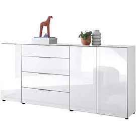Die Möbelfundgrube Sideboard Santorin 226 cm Weiß