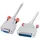 Lindy 30293 Serielles Druckerkabel 9 pol. Kupplung/25 pol. Stecker 2m, grau