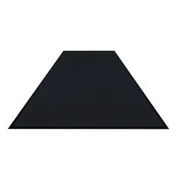 Schmutzfangmatte Colorstar, schwarz, waschbar, glatter Rücken 7460115300150-C06 , Maße (B x T): 115 x 300 cm