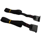 Peruzzo 400 2 Gurte mit Haken, 100 cm, 12 x 7 x 7 cm, schwarz