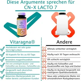 VITARAGNA CN-X LACTO-7 Probiotika Kapseln 60 St.