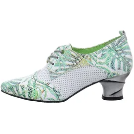 SIMEN Schnürpumps für Damen, grün, | Gr.: 37