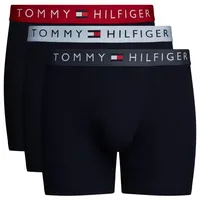 Tommy Hilfiger Underwear Boxer 3P BOXER BRIEF WB (Packung, 3er) blau XL (54)