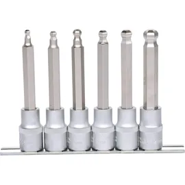 KS Tools 1/2" Bit-Stecknuss-Satz Innensechskant, 6-tlg.
