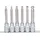 KS Tools 1/2" Bit-Stecknuss-Satz Innensechskant, 6-tlg.