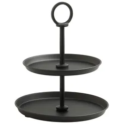Etagere Glamour Schwarz