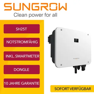 Sungrow SH25T Hybridwechselrichter, mit Notstrom