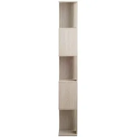 Mobili Rebecca Aktenregal 169 x 60 x 24 cm Gebleichte Tanne