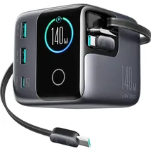Joyroom Podix JR-TRD01 GaN 140W Ladegerät 5 Ports Grau