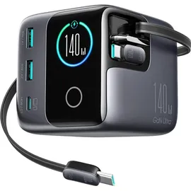 Joyroom Podix JR-TRD01 GaN 140W Ladegerät 5 Ports Grau