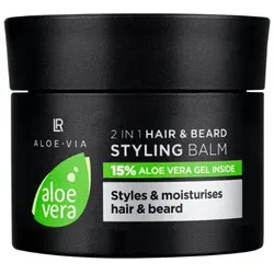 LR Aloe Vera Mens Essentials 2in1 Haar & Bart Styling Balm