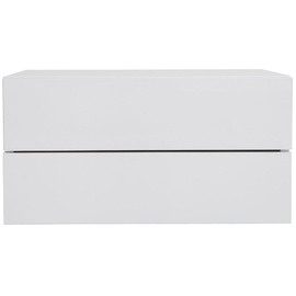 Miliboo Design-Ablagekasten Weiß 2 Schubladen MAX