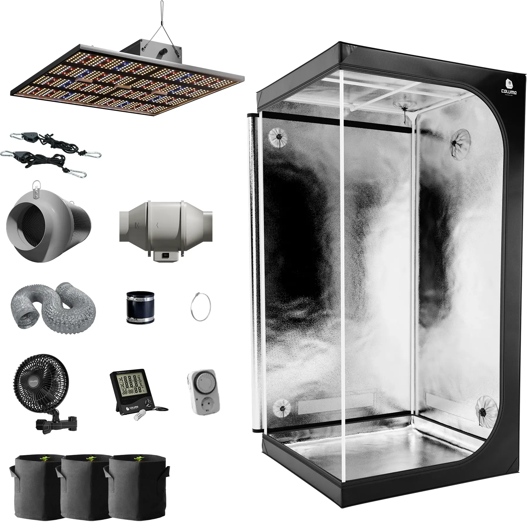 Caluma Growset L (100 x 100 cm, 240 W, One-Box)