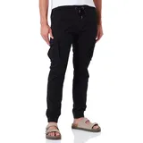 Alpha Industries Cotton Twill Hosen Black L