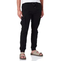 Alpha Industries Cotton Twill Hosen Black L