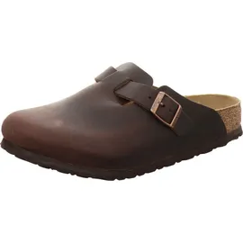 Birkenstock Boston Nubukleder geölt schmal habana 43