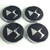 HEYCE 4 Stück Radnabenkappen Nabendeckel Felgendeckel Felgenkappen Radnabenabdeckung Radkappen 60mm für Citroen DS3 DS6 DS7